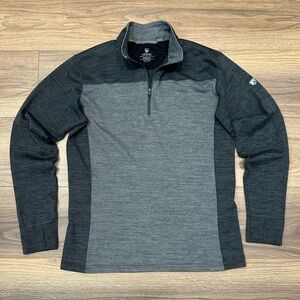 Kuhl Ryzer Hiking Quarter Zip Pullover in Gray Size Medium